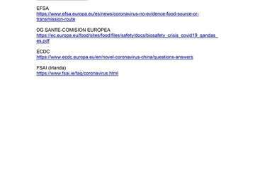 documento elaborado por la Agencia Española de Seguridad Alimentaria y Nutrición (Foto TA)